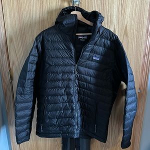 Men’s XL Hommes hooded winter puffer jacket